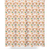 Seashell illustration shower curtain