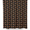 Spooky Eyes Pattern Halloween shower curtain