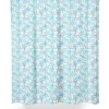 Blue Starfish Pattern Shower Curtain