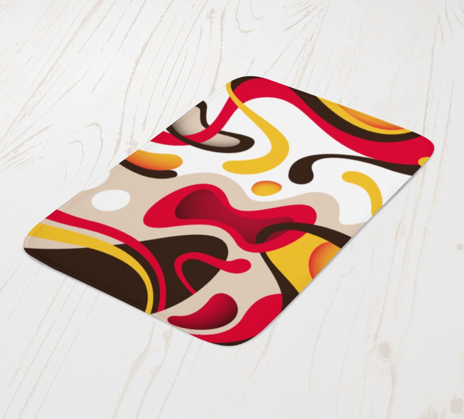 Barcelona Modern Art Bath Mat