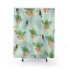 Tropical Pattern Shower Curtain