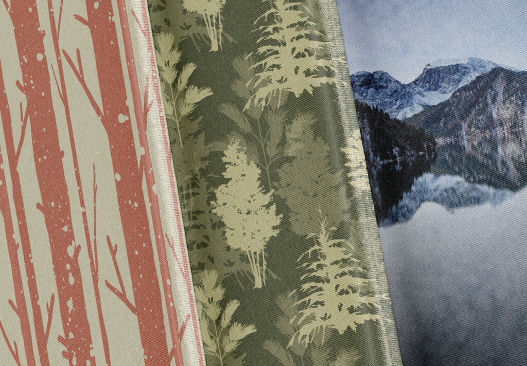 Ignite Your Senses: Mountain Shower Curtains for a Refreshing Bathing Experience